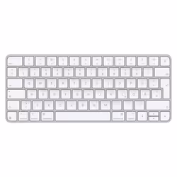 Apple Magic, Avec fil &sans fil, USB + Bluetooth, QWERTZ, Blanc