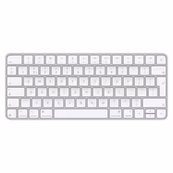 Apple Magic, Avec fil &sans fil, USB + Bluetooth, QWERTY, Blanc