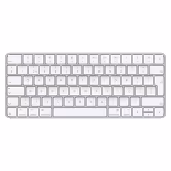 Apple Magic, Avec fil &sans fil, USB + Bluetooth, QWERTY, Blanc