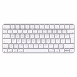 Apple Magic, Avec fil &sans fil, USB + Bluetooth, QWERTZ, Blanc