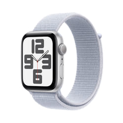 Apple Watch SE OLED 44mm Argent Wifi GPS (satellite)