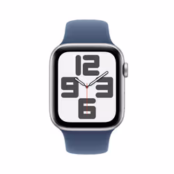 Apple Watch SE OLED 44mm 4G Argent Wifi GPS (satellite)
