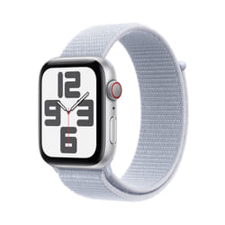 Apple Watch SE OLED 44mm 4G Argent Wifi GPS (satellite)