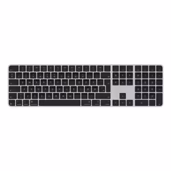 Apple Magic, Avec fil &sans fil, USB + Bluetooth, QWERTY, Noir