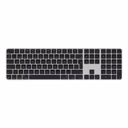 Apple Magic, Avec fil &sans fil, USB + Bluetooth, QWERTY, Noir