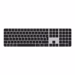 Apple Magic, Avec fil &sans fil, USB + Bluetooth, QWERTY, Noir