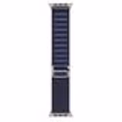 Apple MXMY3ZM/A, Bande, Smartwatch, Marine, Apple, Apple Watch Models 44mm 45mm 46mm 49mm, Polyester, Spandex, Titane