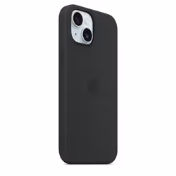 Apple Coque en silicone avec MagSafe pour iPhone 15 - Noir - Vue supplémentaire 6