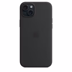 Apple Coque en silicone avec MagSafe pour iPhone 15 Plus - Noir - Vue supplémentaire 5