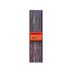 Apple MXU03ZM/A Bande Bleu, Rouge Nylon