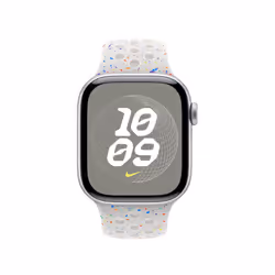 Apple MYJM3ZM/A Bande Platine Fluoroélastomère