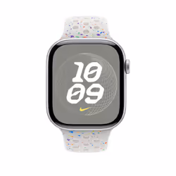 Apple MYL53ZM/A Bande Platine Fluoroélastomère