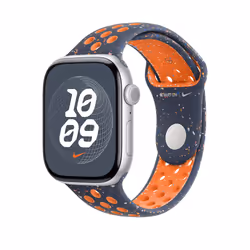 Apple MYLC3ZM/A Bande Bleu, Orange Fluoroélastomère