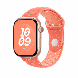 Apple MYLG3ZM/A accessoire intelligent à porter sur soi Bande Orange Fluoroélastomère - Vue supplémentaire 2