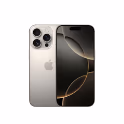 Apple iPhone 16 Pro , 16 cm (6.3"), 2622 x 1206 pixels, 128 Go, 48 MP, iOS 18, Titane