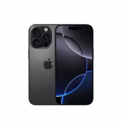 Apple iPhone 16 Pro , 16 cm (6.3"), 2622 x 1206 pixels, 512 Go, 48 MP, iOS 18, Noir