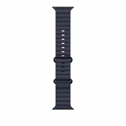 Apple MYPA3ZM/A, Bande, Smartwatch, Marine, Apple, Apple Watch Models 44mm 45mm 46mm 49mm, Fluoroélastomère, Titane
