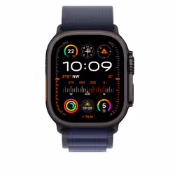 Apple MYPY3ZM/A Bande Marine Polyester, Spandex, Titane