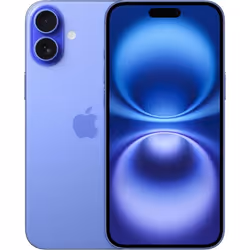Apple iPhone 16 , 15,5 cm (6.1"), 2556 x 1179 pixels, 512 Go, 48 MP, iOS 18, Bleu