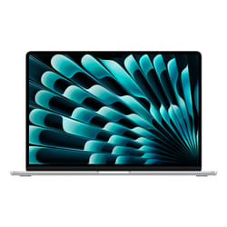 Apple MacBook Air Apple M M4 Ordinateur portable 38,9 cm (15.3") 16 Go 256 Go SSD Wi-Fi 6E (802.11ax) macOS Sequoia Argent
