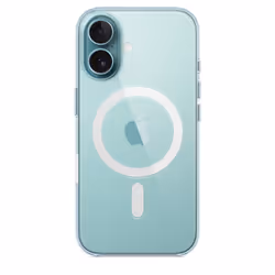 Apple Coque transparente avec MagSafe pour iPhone 16