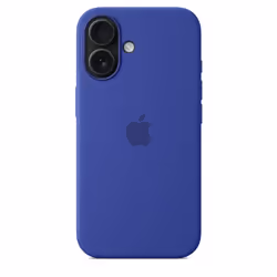 Apple Coque en silicone avec MagSafe pour iPhone 16 - Outremer - Vue supplémentaire 5