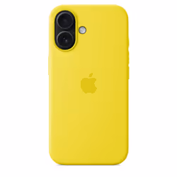 Apple Coque en silicone avec MagSafe pour iPhone 16 - Carambole - Vue supplémentaire 5