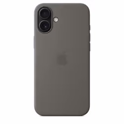 Apple Coque en silicone avec MagSafe pour iPhone 16 Plus - Gris minéral - Vue supplémentaire 5
