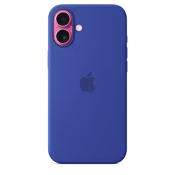Apple Coque en silicone avec MagSafe pour iPhone 16 Plus - Outremer