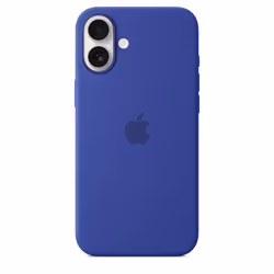 Apple Coque en silicone avec MagSafe pour iPhone 16 Plus - Outremer - Vue supplémentaire 4