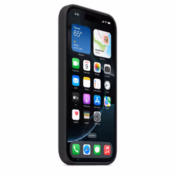 Apple Coque en silicone avec MagSafe pour iPhone 16 Pro - Noir - Vue supplémentaire 5