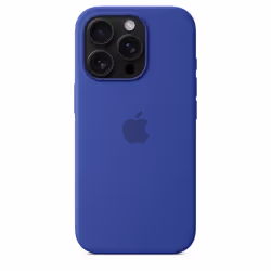 Apple Coque en silicone avec MagSafe pour iPhone 16 Pro - Outremer - Vue supplémentaire 4