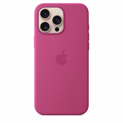 Apple Coque en silicone avec MagSafe pour iPhone 16 Pro Max - Fuchsia, Housse, Apple, iPhone 16 Pro Max, 17,5 cm (6.9"), Fuch ...