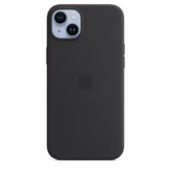 Apple Coque en silicone avec MagSafe pour iPhone 14 Plus - Minuit, Housse, Apple, iPhone 14 Plus, 17 cm (6.7"), Noir