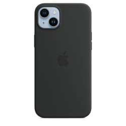 Apple Coque en silicone avec MagSafe pour iPhone 14 Plus - Minuit