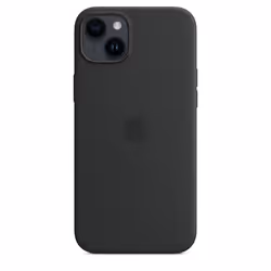 Apple Coque en silicone avec MagSafe pour iPhone 14 Plus - Minuit