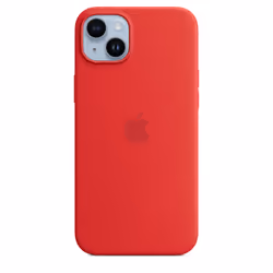 Apple Coque en silicone avec MagSafe pour iPhone 14 Plus - (PRODUCT)RED, Housse, Apple, iPhone 14 Plus, 17 cm (6.7"), Rouge