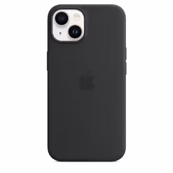 Apple Coque en silicone avec MagSafe pour iPhone 14 - Minuit - Vue supplémentaire 4