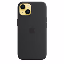 Apple Coque en silicone avec MagSafe pour iPhone 14 - Minuit - Vue supplémentaire 6