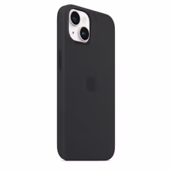 Apple Coque en silicone avec MagSafe pour iPhone 14 - Minuit - Vue supplémentaire 7