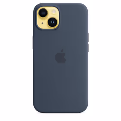 Apple Coque en silicone avec MagSafe pour iPhone 14 - Bleu orage - Vue supplémentaire 6