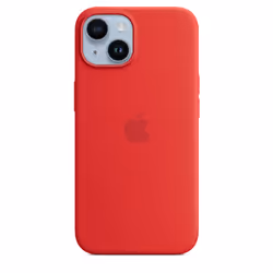 Apple Coque en silicone avec MagSafe pour iPhone 14 - (PRODUCT)RED, Housse, Apple, iPhone 14, 15,5 cm (6.1"), Rouge