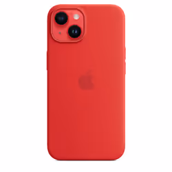 Apple Coque en silicone avec MagSafe pour iPhone 14 - (PRODUCT)RED - Vue supplémentaire 5