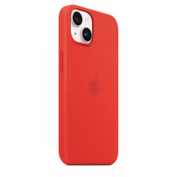 Apple Coque en silicone avec MagSafe pour iPhone 14 - (PRODUCT)RED - Vue supplémentaire 7