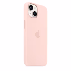 Apple Coque en silicone avec MagSafe pour iPhone 14 - Rose craie - Vue supplémentaire 7
