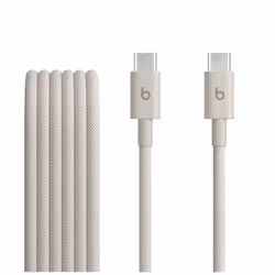 Apple Beats, 1,5 m, USB C, USB C, USB 2.0, Blanc