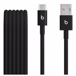 Apple Beats, 1,5 m, USB A, USB C, USB 2.0, Noir