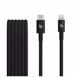 Apple Beats, 1,5 m, Lightning, USB C, Mâle, Mâle, Noir