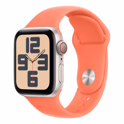 Apple MDRT4ZM/A accessoire intelligent à porter sur soi Bande Orange Fluoroélastomère