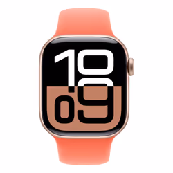 Apple MDT04ZM/A accessoire intelligent à porter sur soi Bande Orange Fluoroélastomère